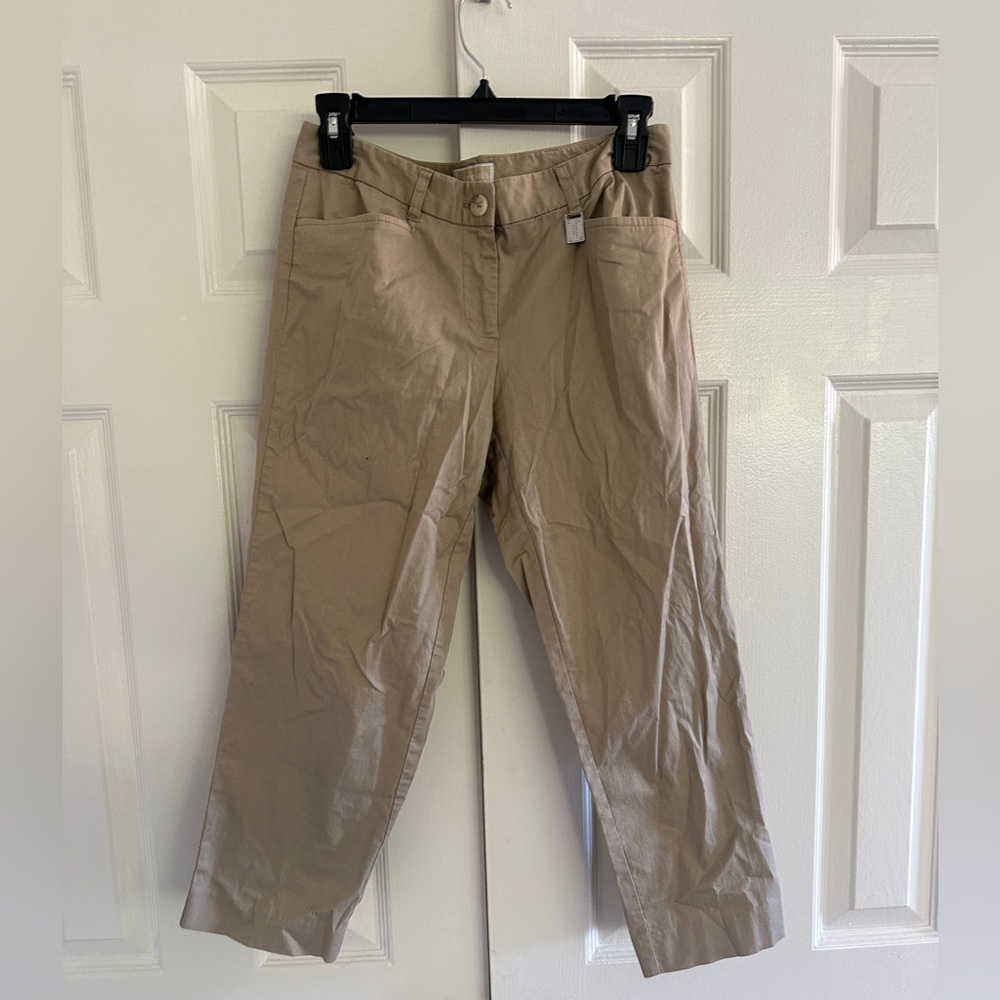 Michael Kors size 4 khaki capris